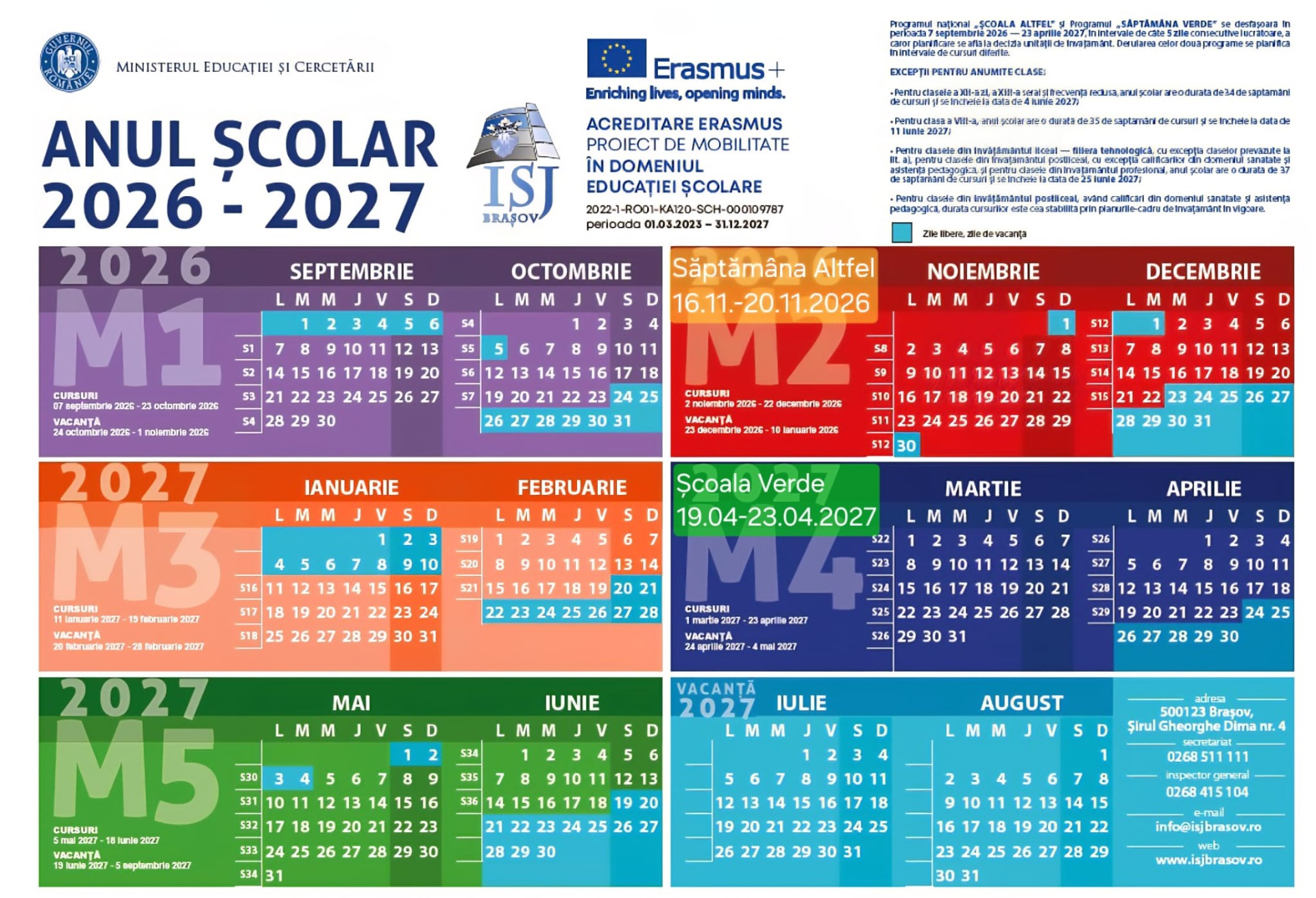 Structura Anului colar 2026 2027 Spscodlea structura-anului-colar-2026-2027-spscodlea